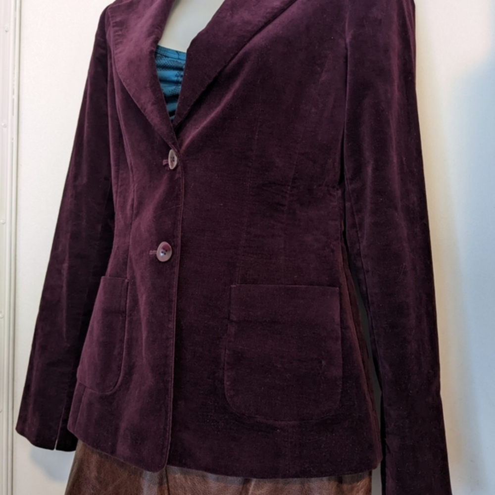 Halogen Velvet Blazer